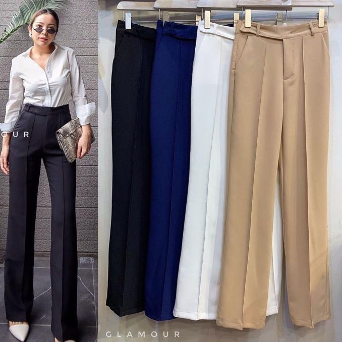 CELANA SCUBA KULOT LIST ADA KANTONG