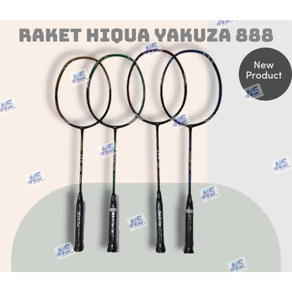 Raket Badminton Hiqua Yakuza 888 Raket HQ Yakuza 888 Original