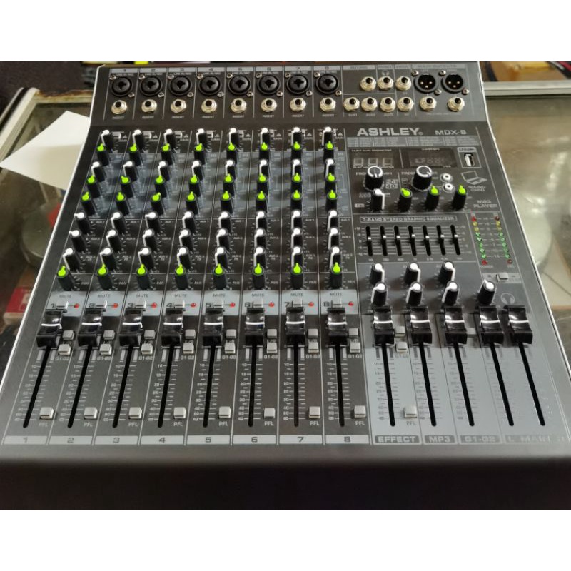 Mixer 8ch Ashley MDX8