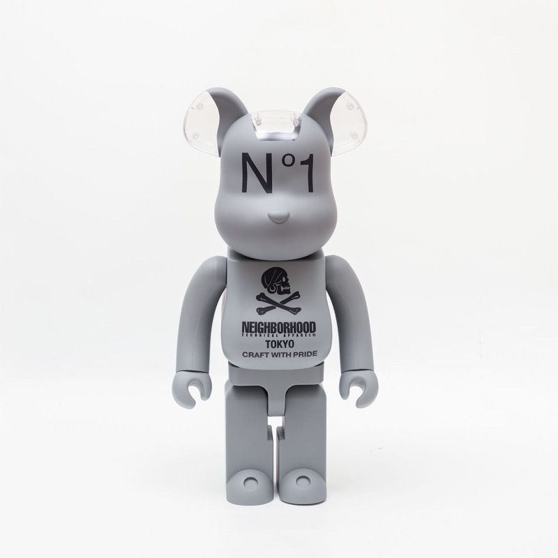 Bearbrick x Neighborhood Tokyo 1000% Black