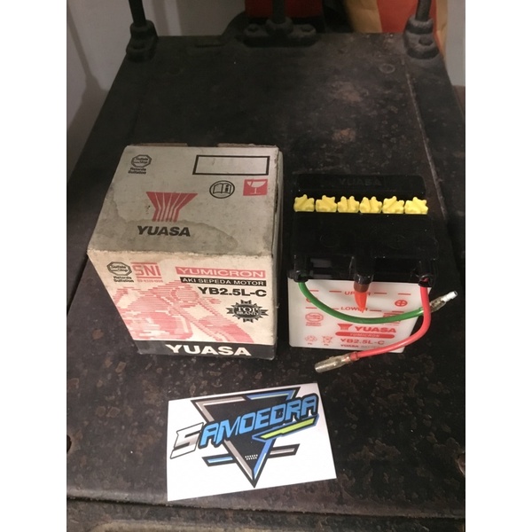 AKI ACCU YUASA YB2-5L-C 12V