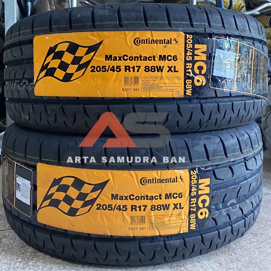 Ban Continental Max Contact MC6 205 / 45 R 17 R17