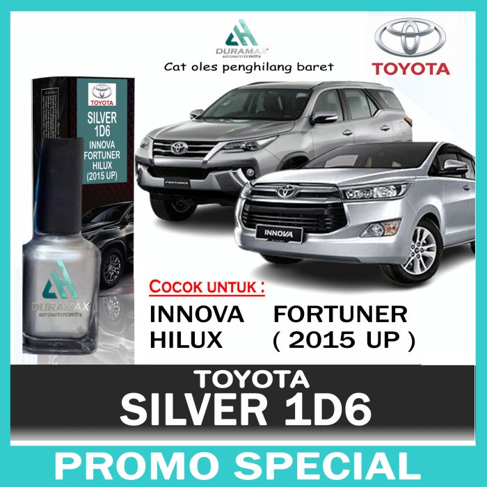 Cat Oles Mobil 1D6 Silver Metallic - Toyota Innova, Fortuner, Hillux - INNOVA