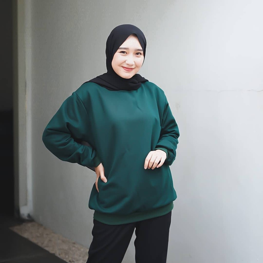 SANSURBAGS Basic Sweater Wanita - Sweater Wanita Kekinian