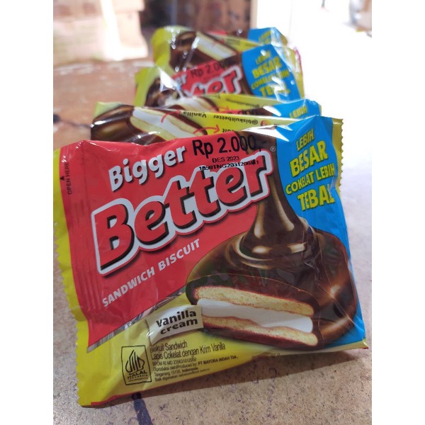 Jual Better Sandwich 27gr x 10 Bungkus Shopee Indonesia