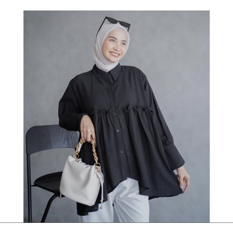 Kemeja katun preloved velmo.id