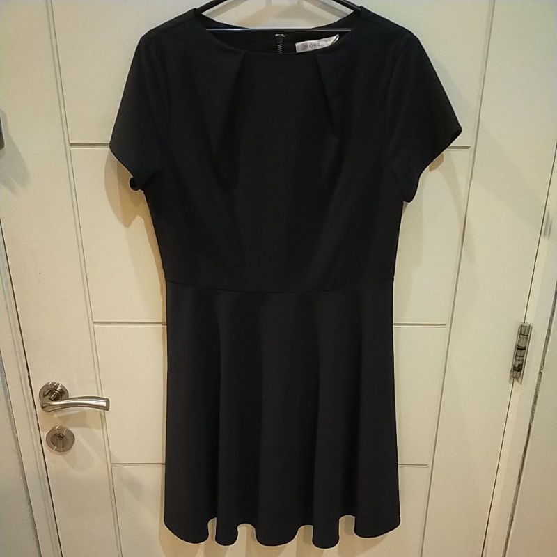 PRELOVED Midi Dress branded barang mall merk KORZ big size jumbo