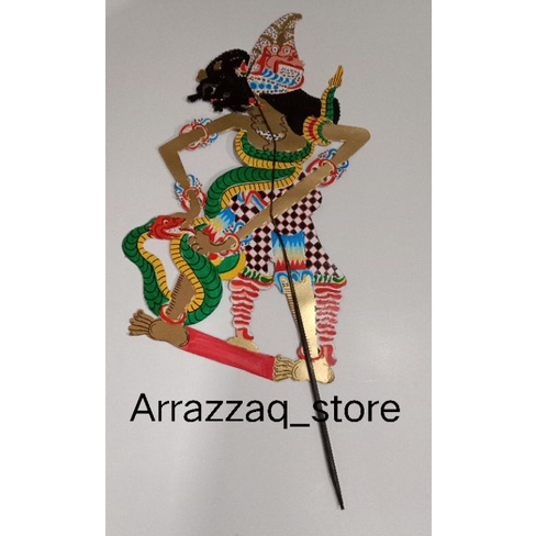 wayang kulit bima suci wayang bahan duplex 65x32