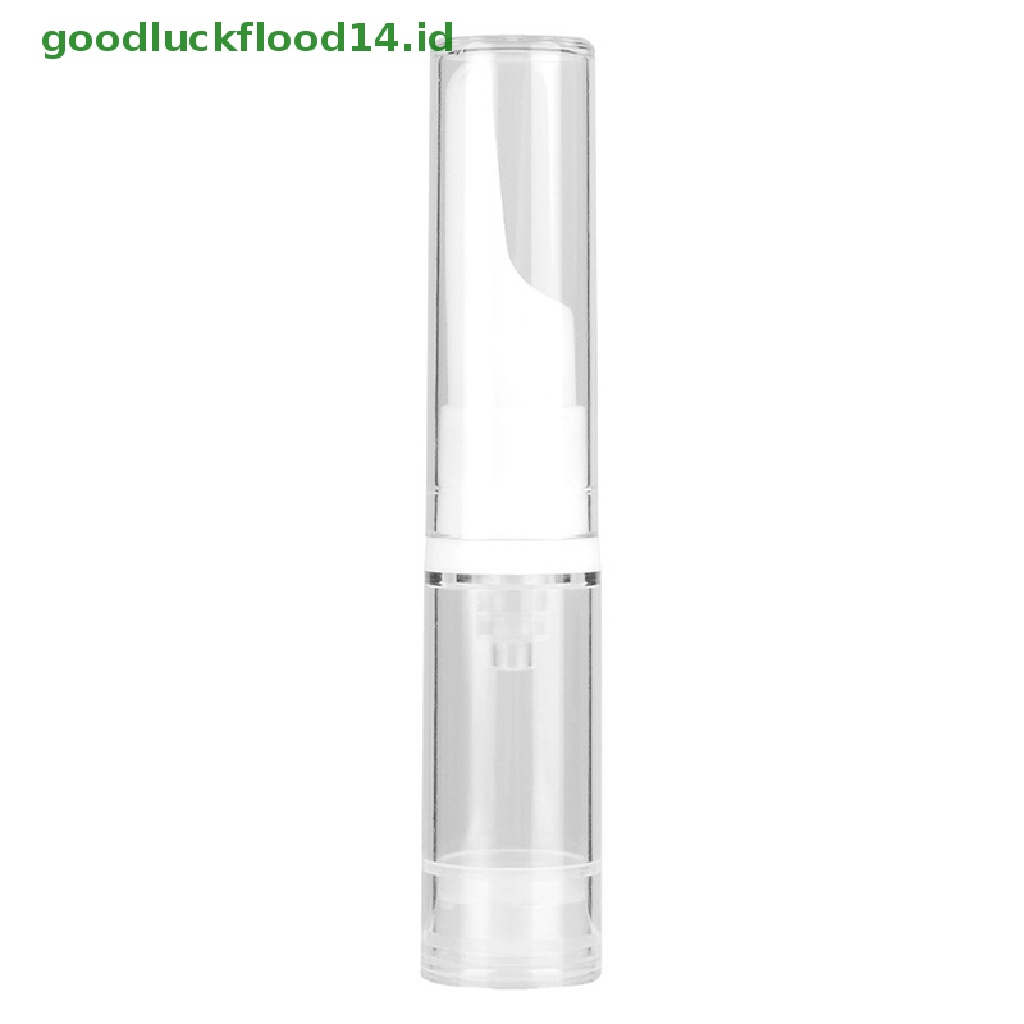 [GOOGFOUR] 5ml Botol Pompa Vakum Airless Kosong Travel Size Dispenser Wadah Isi Ulang [TOP]