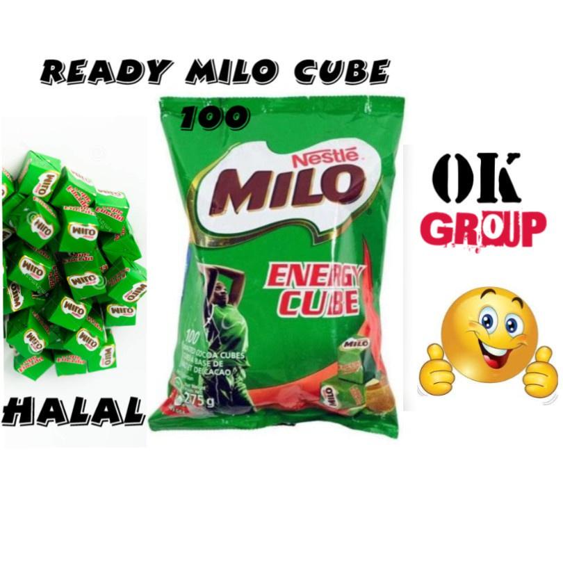 

Restok Lagi Milo Cube 100 Nigeria Nestle halal / Milo Cubes isi 100 ,.,.,.,.,.,