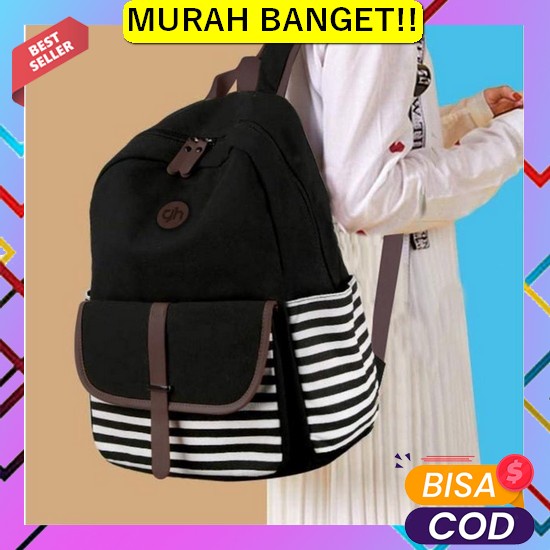 Jim*Honey Fanda Backpack Tas Ransel Style Klasik Ransel Wanita Bxxberr Gh_Bag Tas Sekolah Wanita Bac