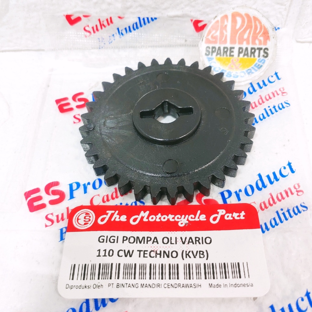 Jual Gigi Pompa Oli Vario 110 KVB 33T Gear Oil Pomp Honda Vario Lama Shopee Indonesia