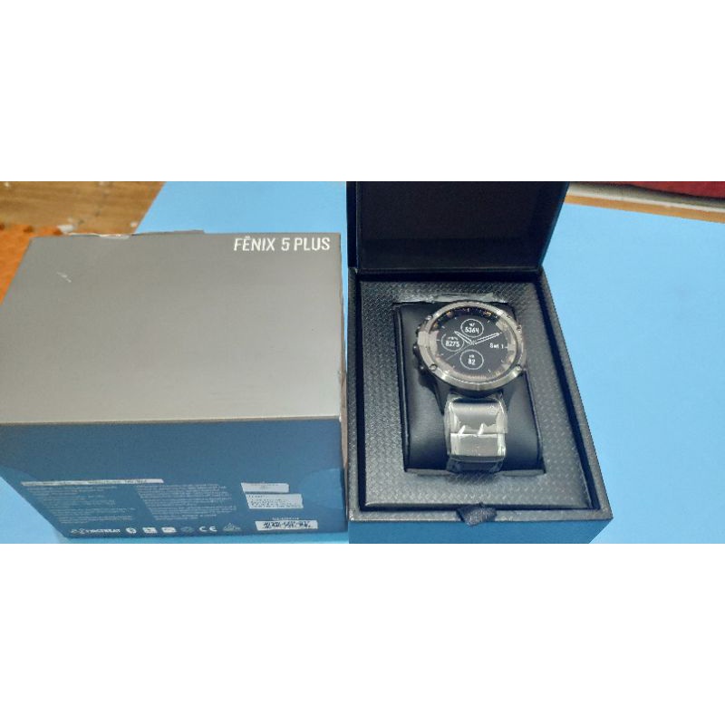 Garmin Fenix 5 Plus Shapire Titanium Band