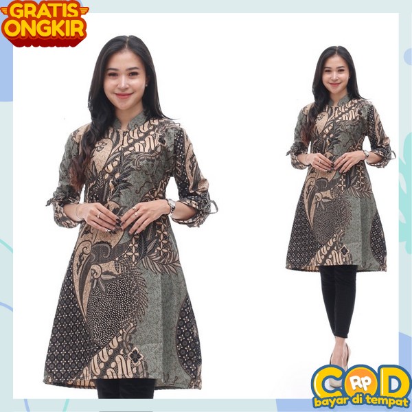 Bj Kerja Thunik Formal Bju Tonik Wnta Kekinian Tnik Panjang Longtunik Tunix Wanita Kasual Pakean Tun