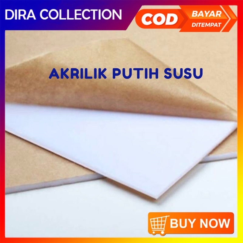 DiRa_Collection25 | AKRILIK PUTIH SOLID 2MM | AKRILIK