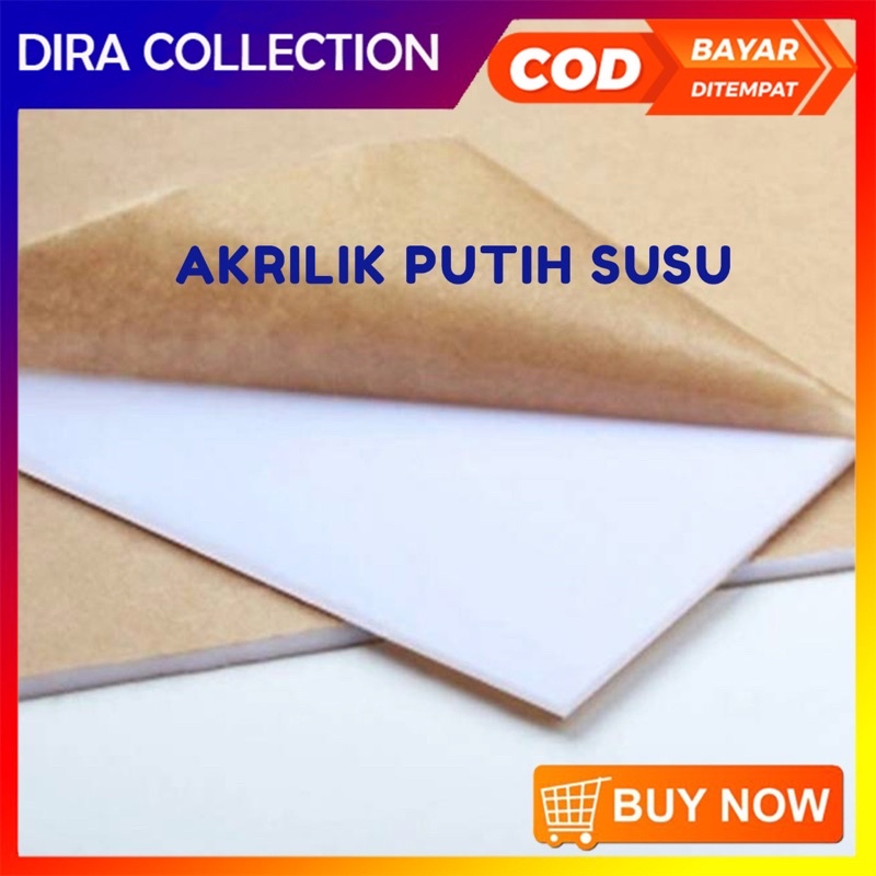 

DiRa_Collection25 | AKRILIK PUTIH PUTIH SUSU 2 MM | AKRILIK