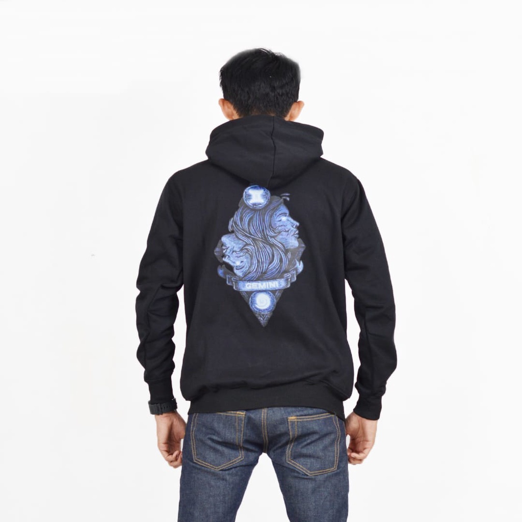 HOODIE ZODIAK GEMINI-SWEATER HOODIE PRIA WANITA TERBARU