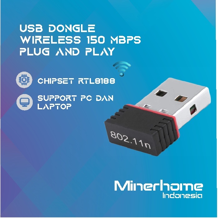 Mini USB Dongle Wifi 150 Mbps Receiver Adapter Wireless