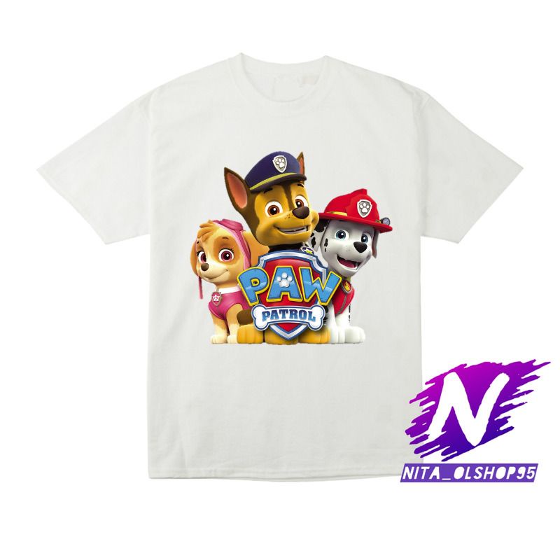 paw patrol baju anak kaos anak pawpatrol