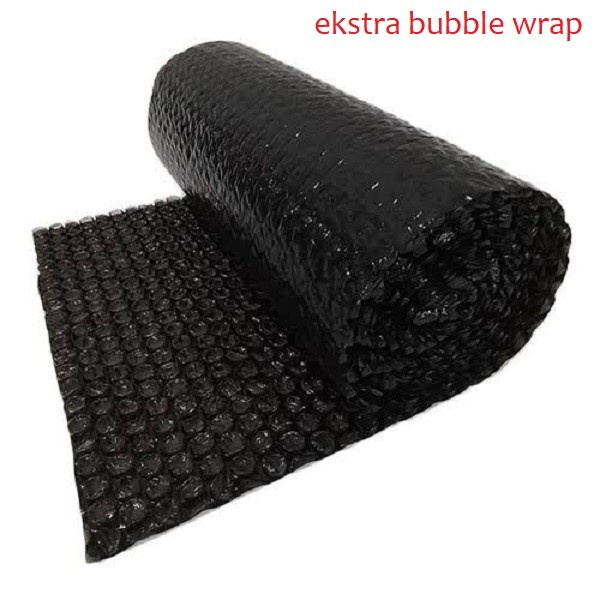 

Packing tambahan bubble wrap extra bubble wrap