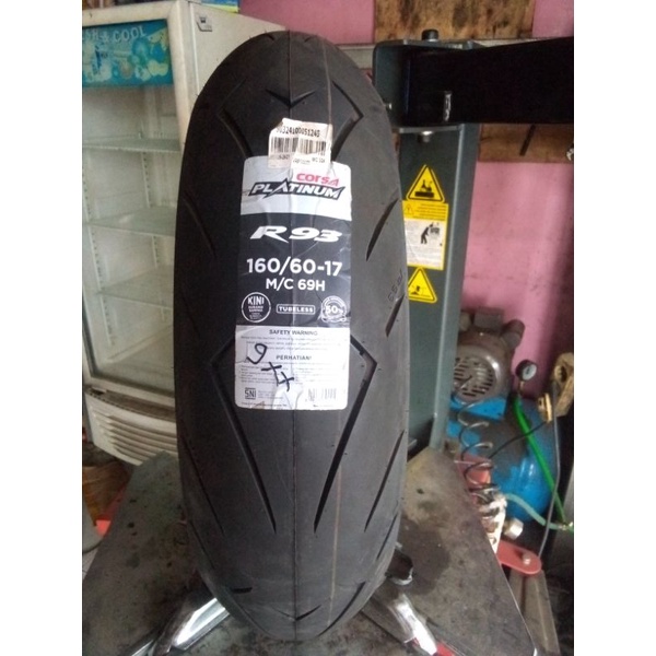 BAN MOTOR SPORT CORSA PLATINUM R93 UK 160/60-17