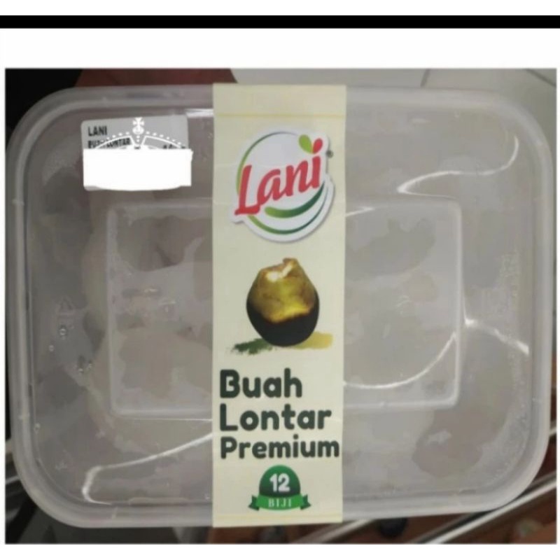 

buah lontar premium kupas 12 biji pcs