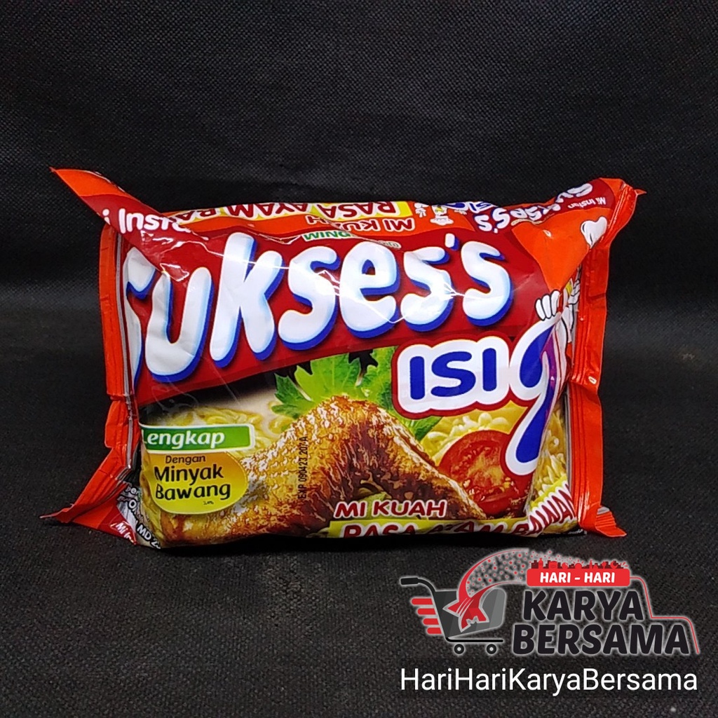 

SUKSES'S MIE INSTAN ISI 2 RASA AYAM BAWANG 115GR