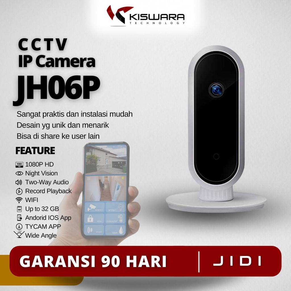 JH06P CCTV IP Smart Home Security Camera [TYCAM]