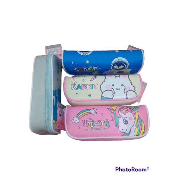 

tempat pensil/pensil case sleting xiao ling jing 191-25