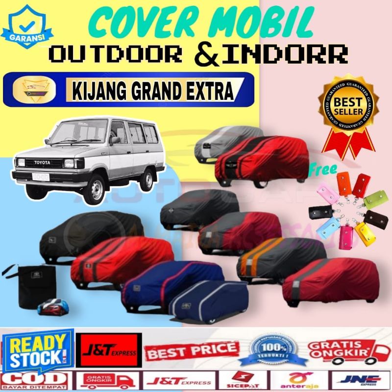 Sarung Mobil Kijang Grand Xtra Cover Mobil Grnad Extra Kurungan Mobil Kijang Grand Selimut Mantel Mobil Kijang Outdoor Indoor Waterproof Kerudung Mobil Kijang Grand Xtra Lama