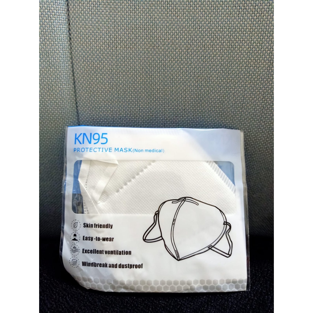 PROMO HEBOH!!! MASKER KN95 PROTECTIVE MASK NON MEDICAL ISI 10pcs MURAH