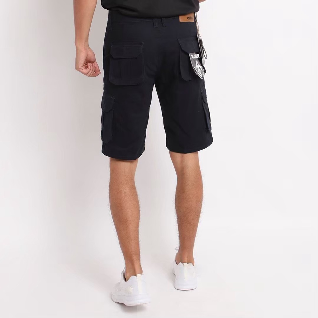 Celana Pendek Celana Cargo pendek Short Pants pria Celana celana PDL pendek Killer warna biru dongker seri art SMCPD002