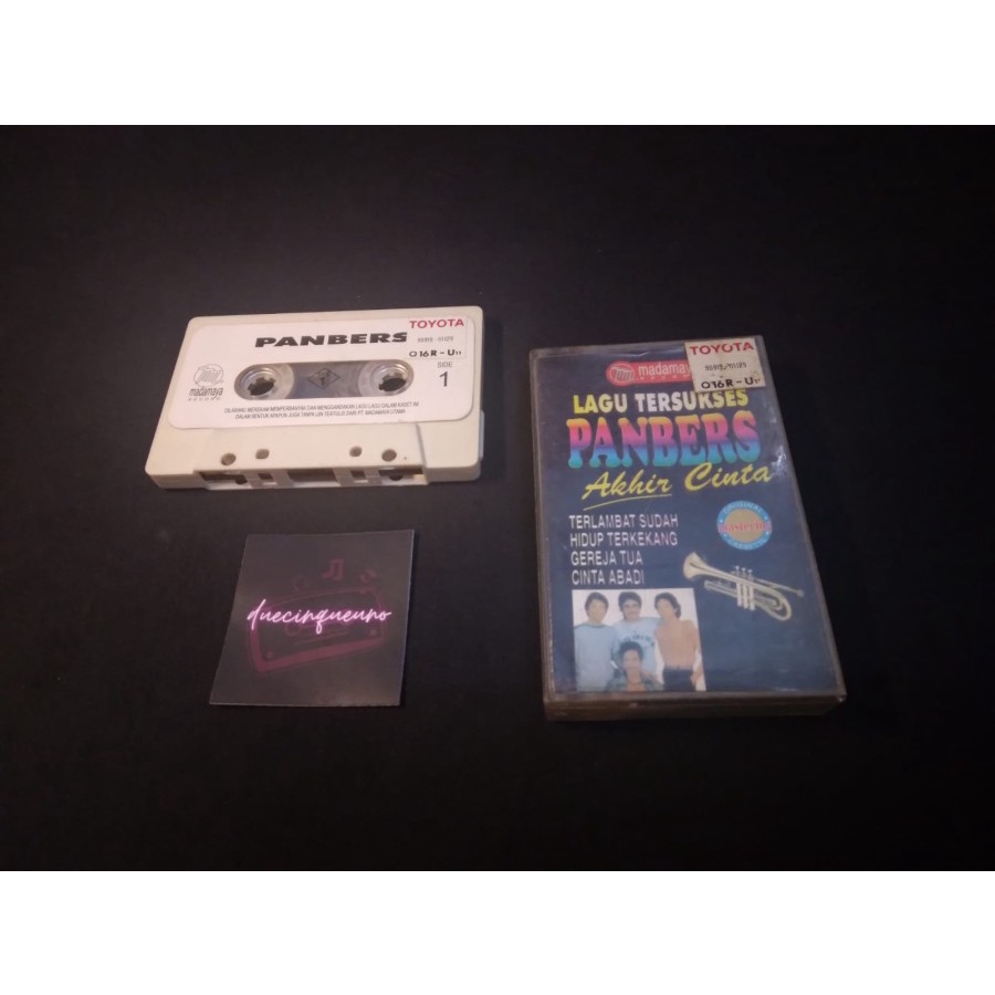 LAGU TERSUKSES PANBERS (KASET PITA)