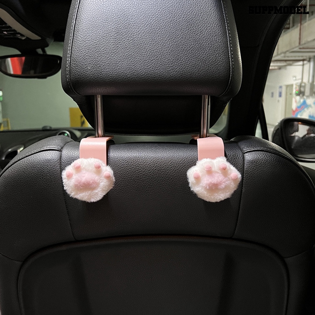 [Auto] Pengait Belakang Kursi Multifungsi Bebas Pukulan Mewah Kaki Kucing Headrest Mount Hook Aksesoris Interior Mobil