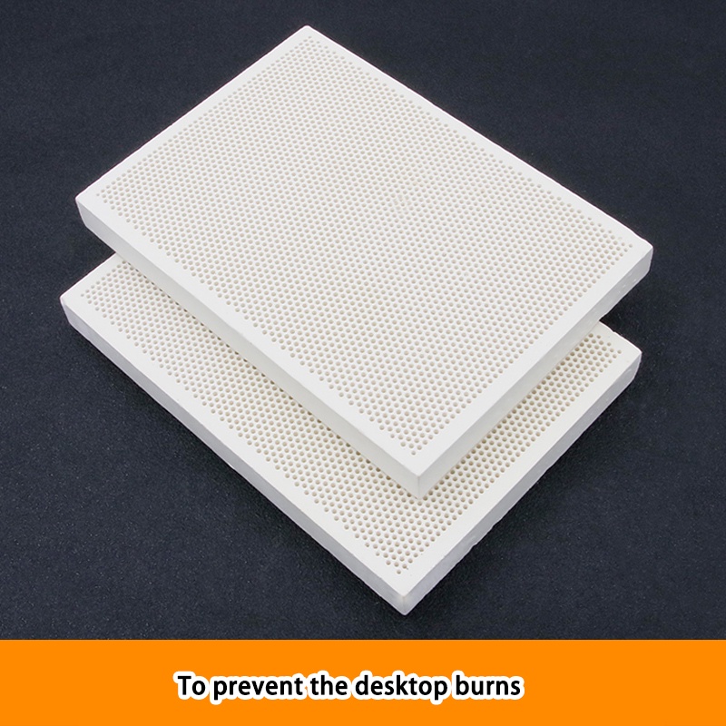 【14*10 CM】Honeycomb Ceramic Soldering Board/Keramik Infrared Gas Burner/Ceramic Burner Plate/Keramik Soldering Board