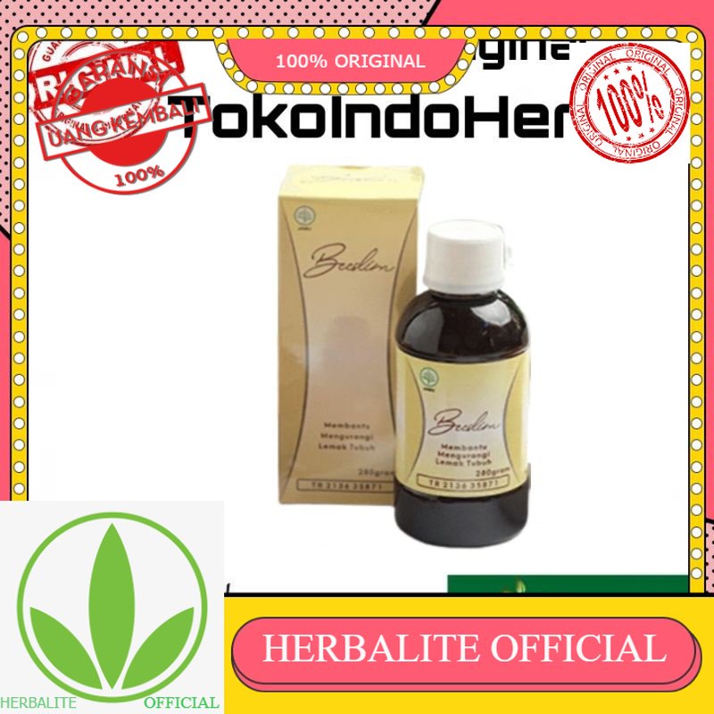 100% ORIGINAL BEESLIM BPOM  MADU DIET BEESLIM HERBAL DIET JAMU DIET OBAT DIET HERBAL PELANGSING