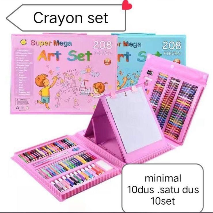 

Crayon set 208pcs