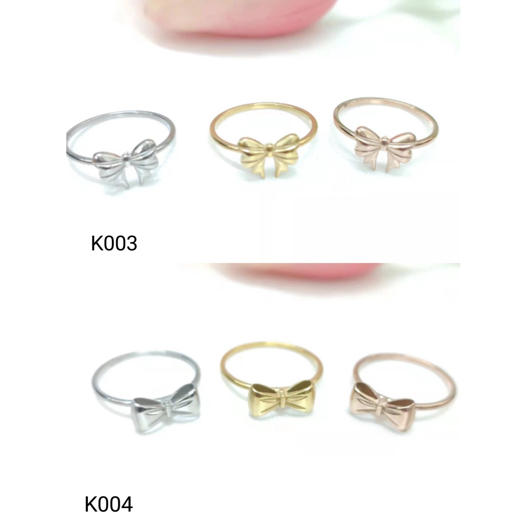 Cincin TitaniumPerhiasan Cantik K003/004