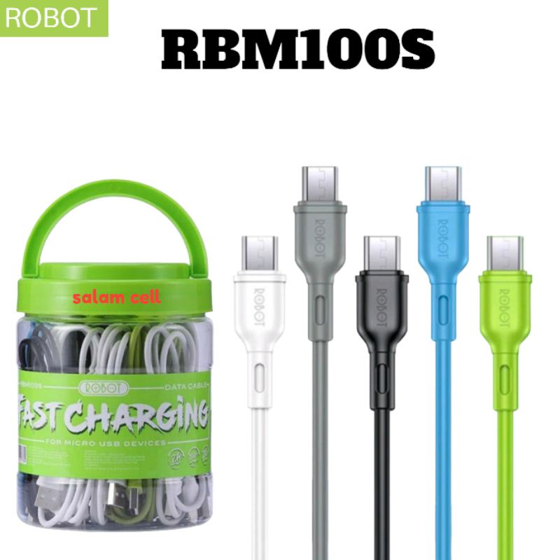 Kabel Data Micro Usb Robot Rbm100s 1toples isi 20pcs