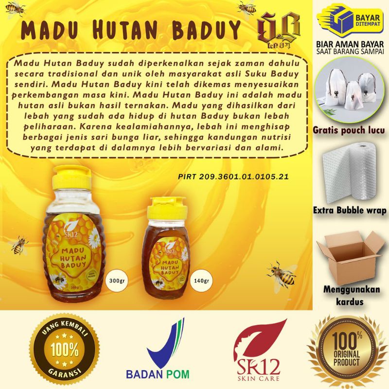 

Madu Hutan Baduy Asli MADU MURNI 100% Original SR12 tanpa campuran