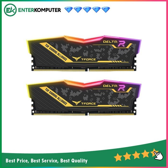 Team T-Force DELTA TUF Gaming RGB DDR4 PC28800 16GB (2x8GB) / RAM 16GB