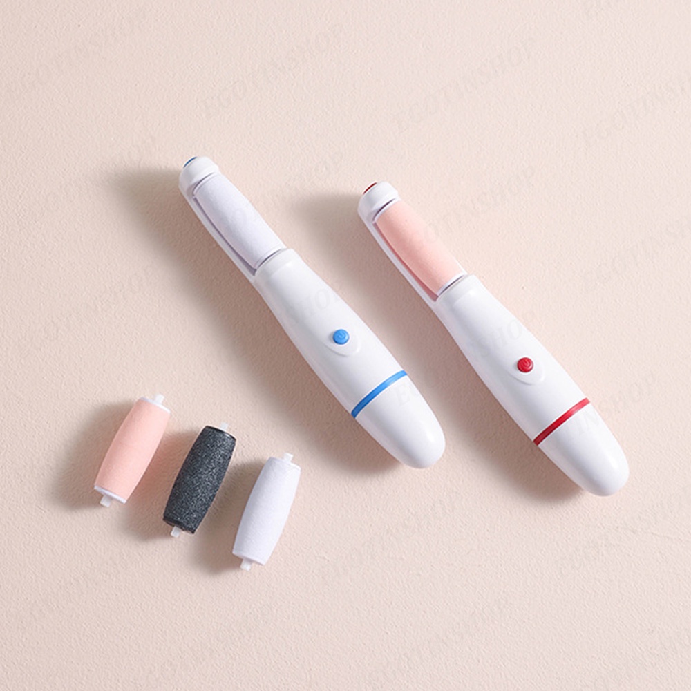 Penghalus Kaki Portabel Elektrik Untuk Pedicure Menghilangkan Kulit Mati Dan Kapalan USB Dapat diisi ulang