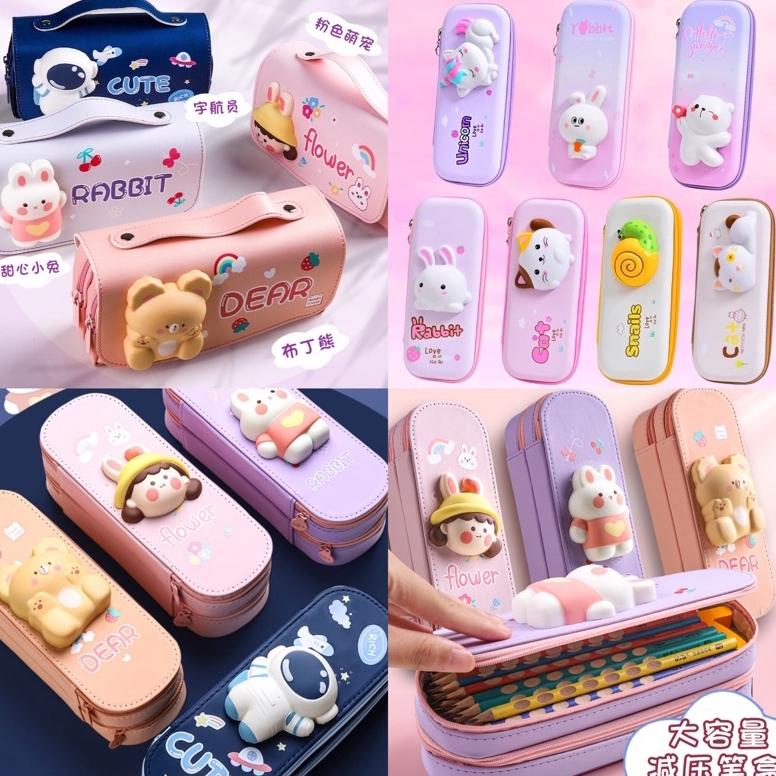 

KOTAK PENSIL SQUISY / KOTAK PENSIL ANAK HARD CASE TERLARISS...,,,,,