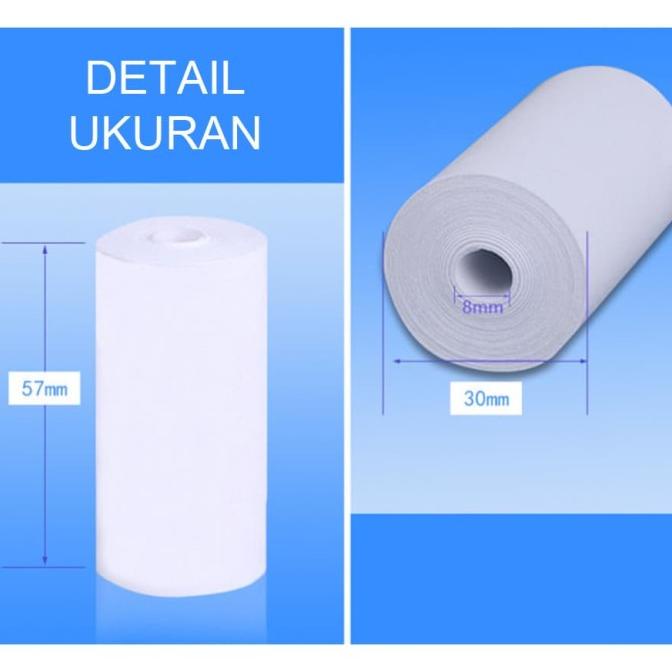 

KERTAS STRUK THERMAL EDC BRI DAN PRINTER BLUETOOTH TERKECIL