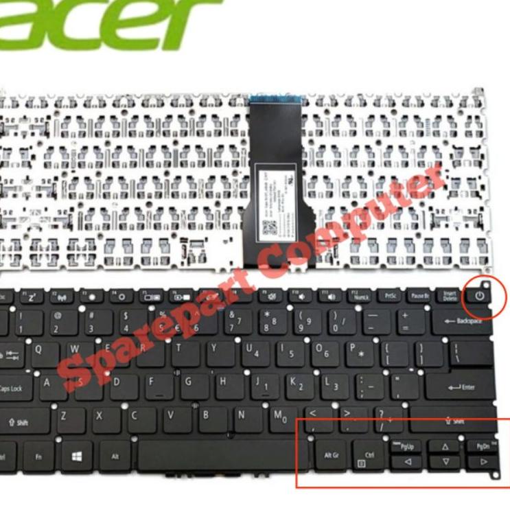 Ready Terkeren Keyboard Laptop Acer Aspire 5 A514-53 A514-52G A514-54 A514-54G Series ON / OF