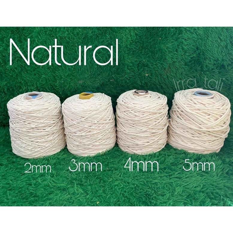 

TALI KATUN NATURAL BROKEN WHITE 1KG TERLARISS...,,,,,