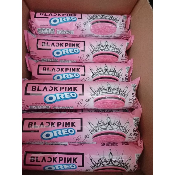 

oreo black pink limited edition no pic 123g