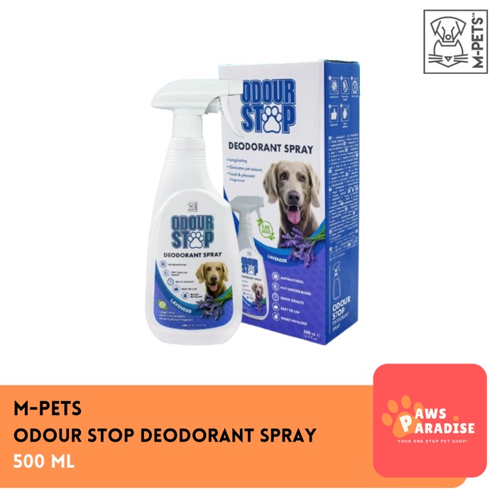 M-PETS Odour Stop Deodorant Spray / Penghilang Bau