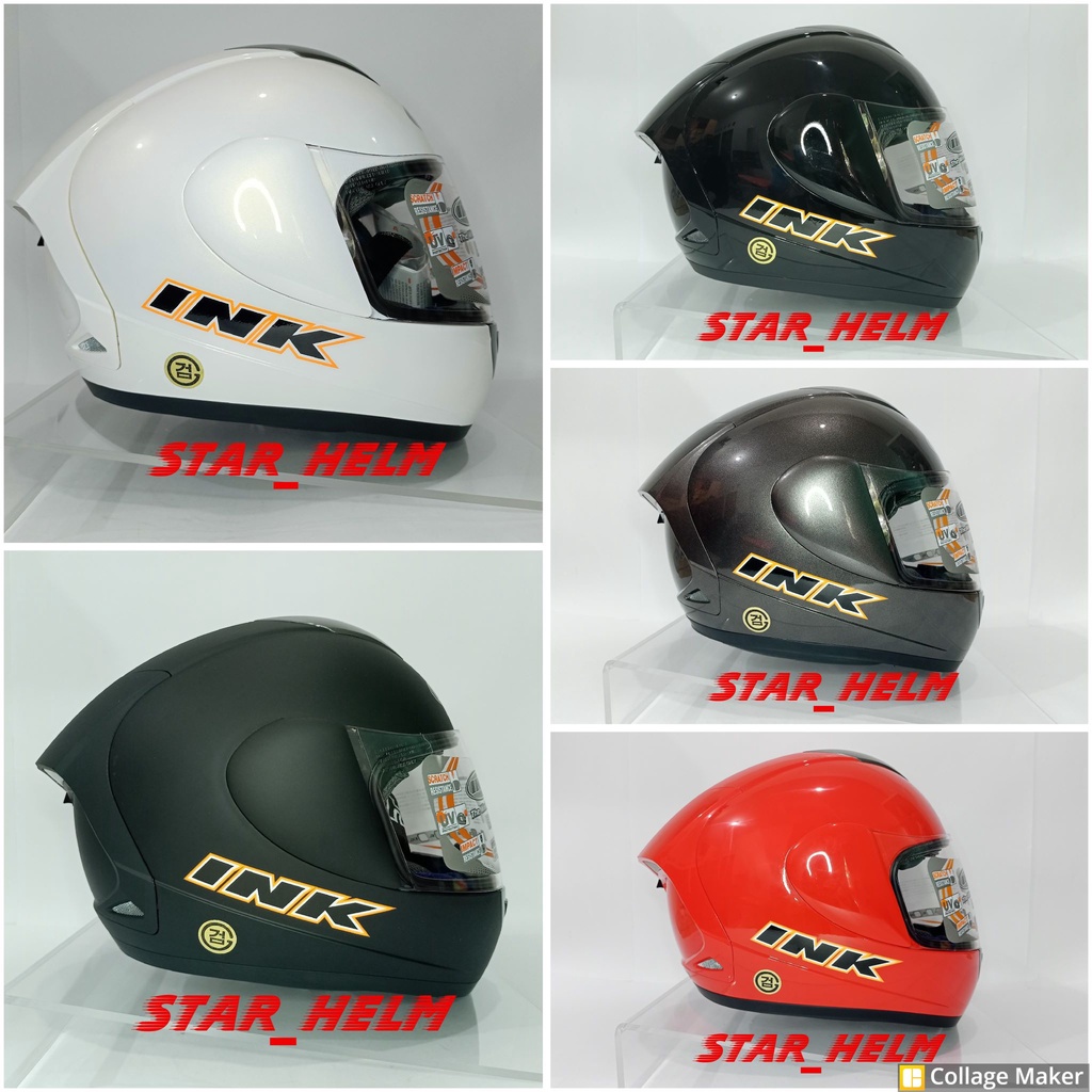HELM FULL FACE INK CL Max SOLID