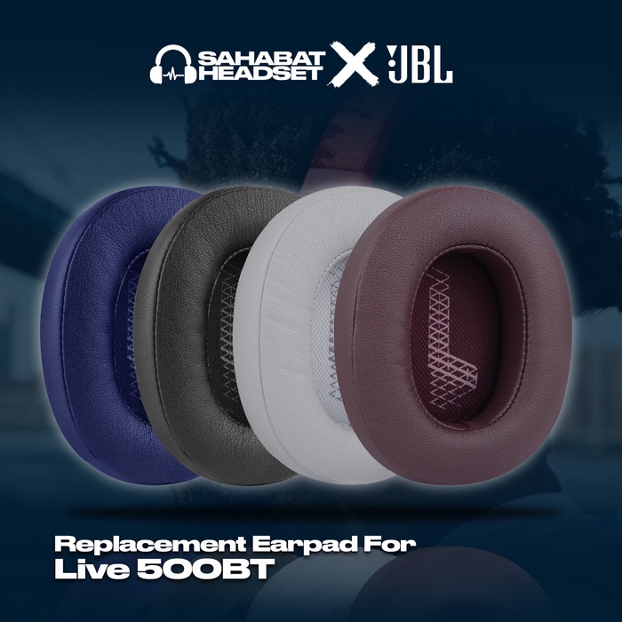 Earpad Ear Cushion Earcup JBL Live 500BT 500 BT Busa Foam Bantalan